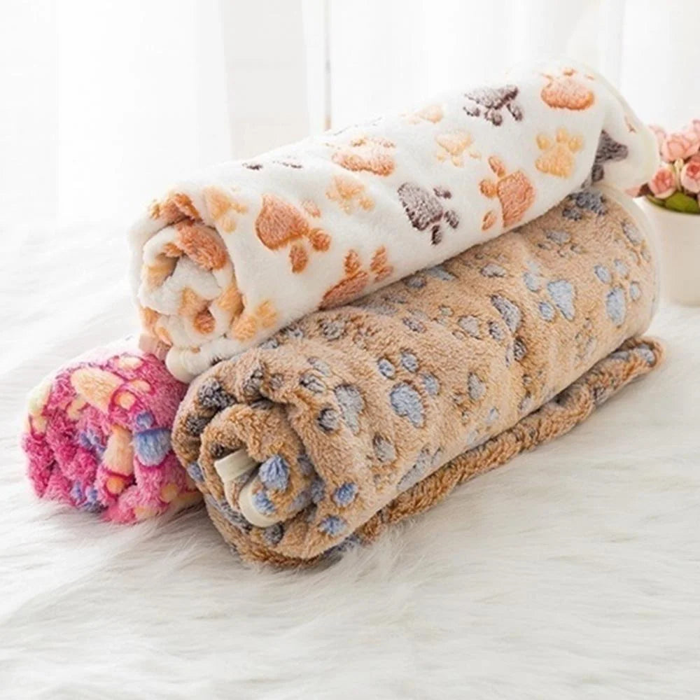 Kuscheldecke Hund Katze – Größenvergleich S/M/L