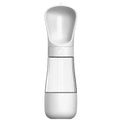 Portable Hundetrinkflasche Weiß 170ml + 320ml Kombi-Set – Wasser und Futter für Hunde